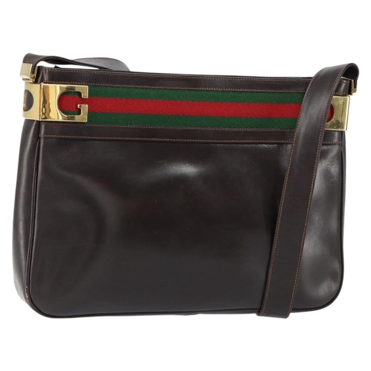 Gucci Sherry line shoulder bag Leather