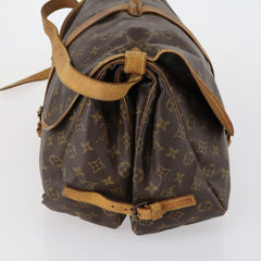 Louis Vuitton Saumur Handbag Monogram Canvas