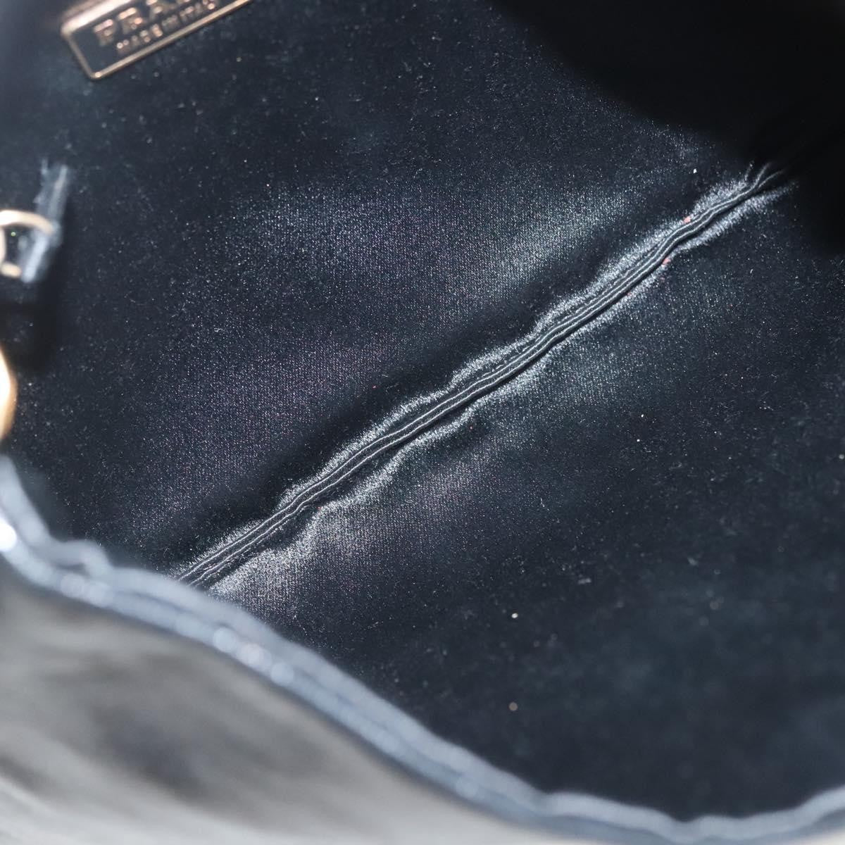 Prada Bow Shoulder Bag Vernice Saffiano Leather