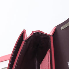 Burberry D-Ring Shoulder Bag Leather