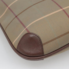 Burberry Nova Check Tote Canvas and Leather