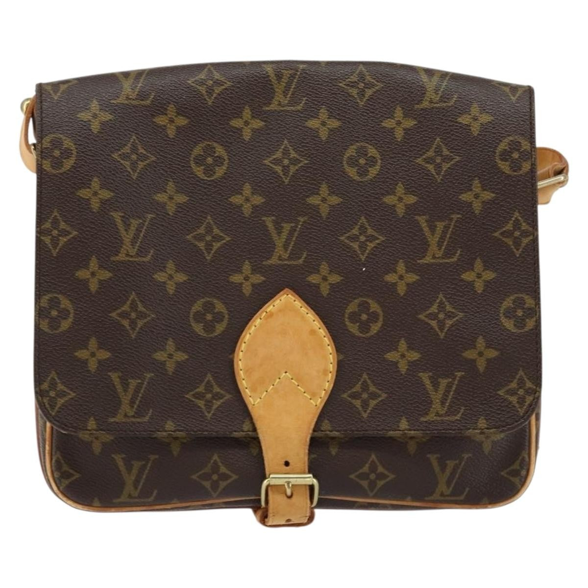 Louis Vuitton Cartouchiere Handbag Monogram Canvas