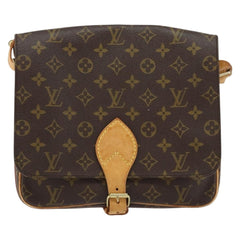 Louis Vuitton Cartouchiere Handbag Monogram Canvas