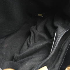 Chanel Deauville Drawstring Bucket Bag Studded Caviar