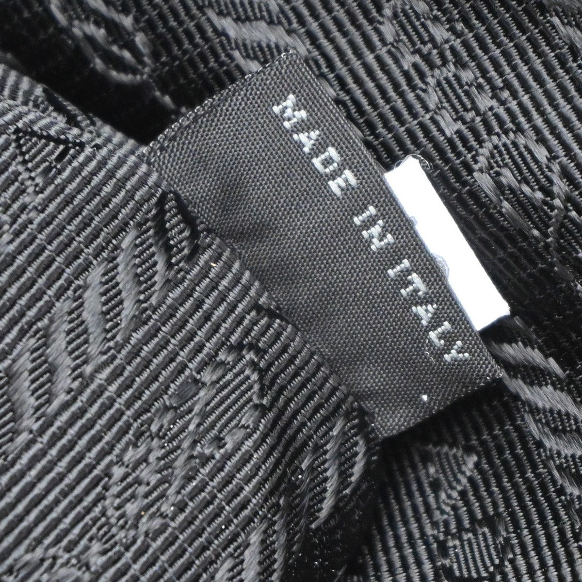 Prada Embossed Logo Convertible Open Tote Vitello Daino