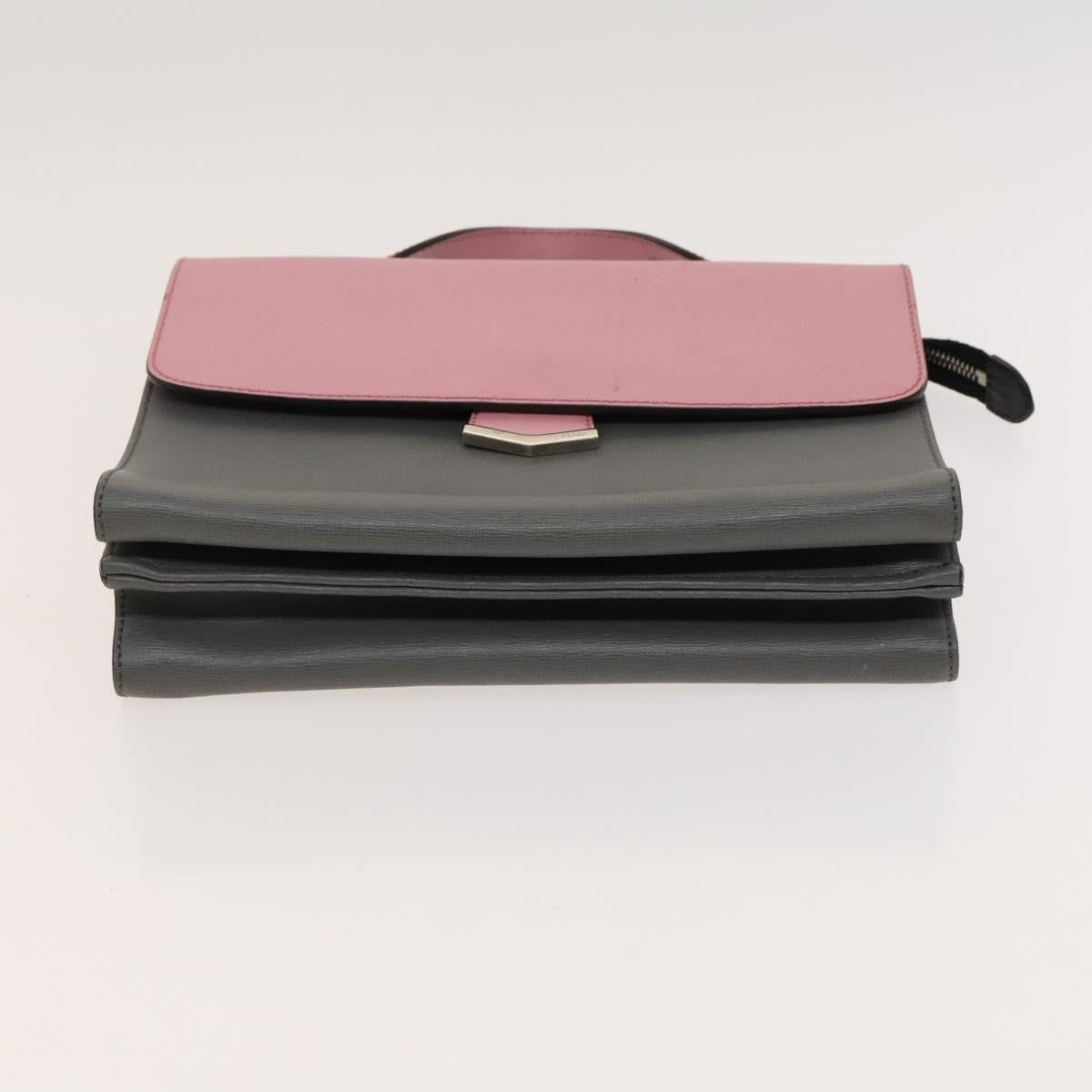 Fendi Demi Jour Satchel Leather