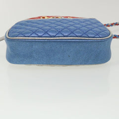 Gucci Trapuntata Camera Shoulder Bag Quilted Laminated Leather