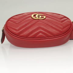 Gucci GG Marmont Belt Bag Matelasse Leather