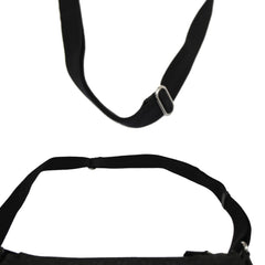 Gucci Zip Messenger Bag GG Canvas with Perforated Leather