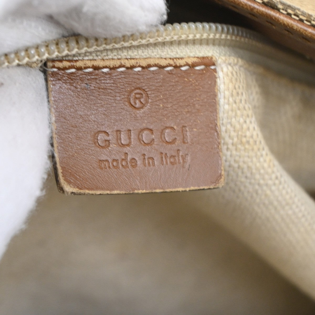 Gucci Web Loop Shoulder Bag GG Canvas