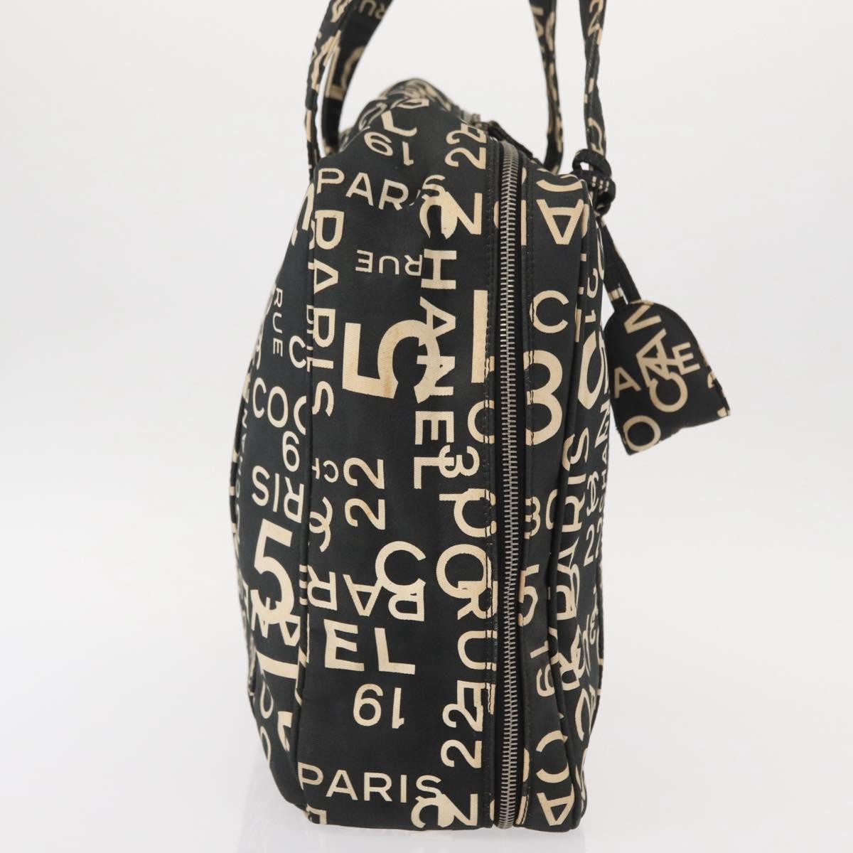 Chanel Boston Zip Tote Quilted Canvas