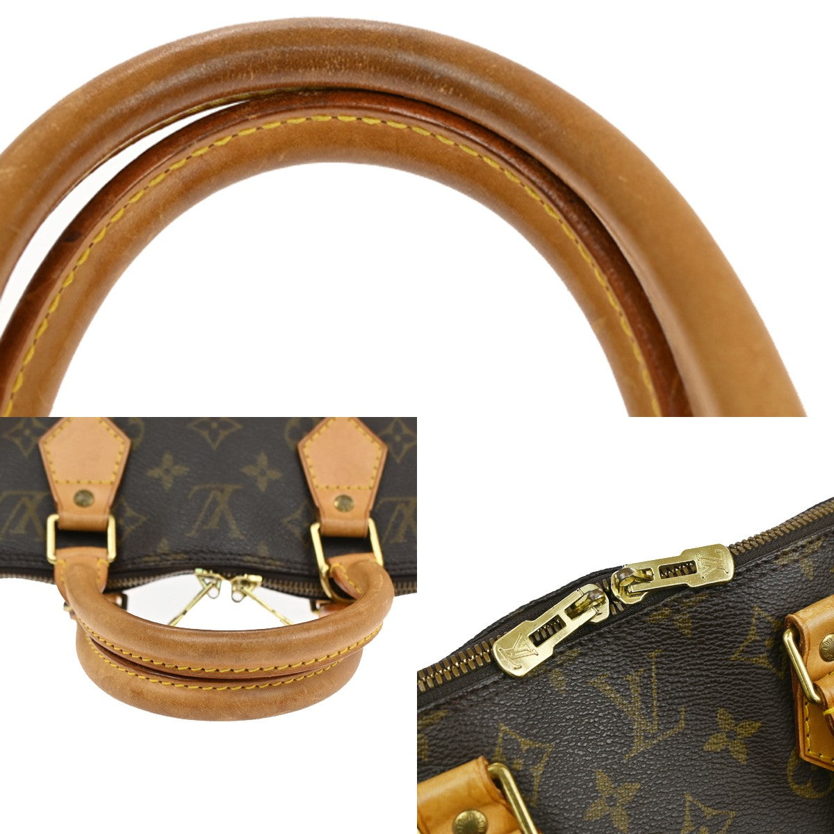 Louis Vuitton Alma Handbag Monogram Canvas