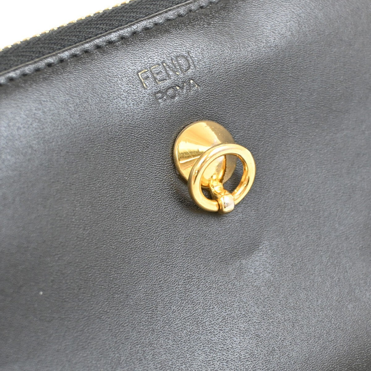 Fendi By The Way Zip Around Wallet Leather