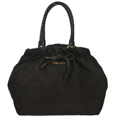 Prada Convertible Bow Tote Tessuto