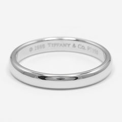 Tiffany & Co. Forever Wedding Band Ring 950 Platinum