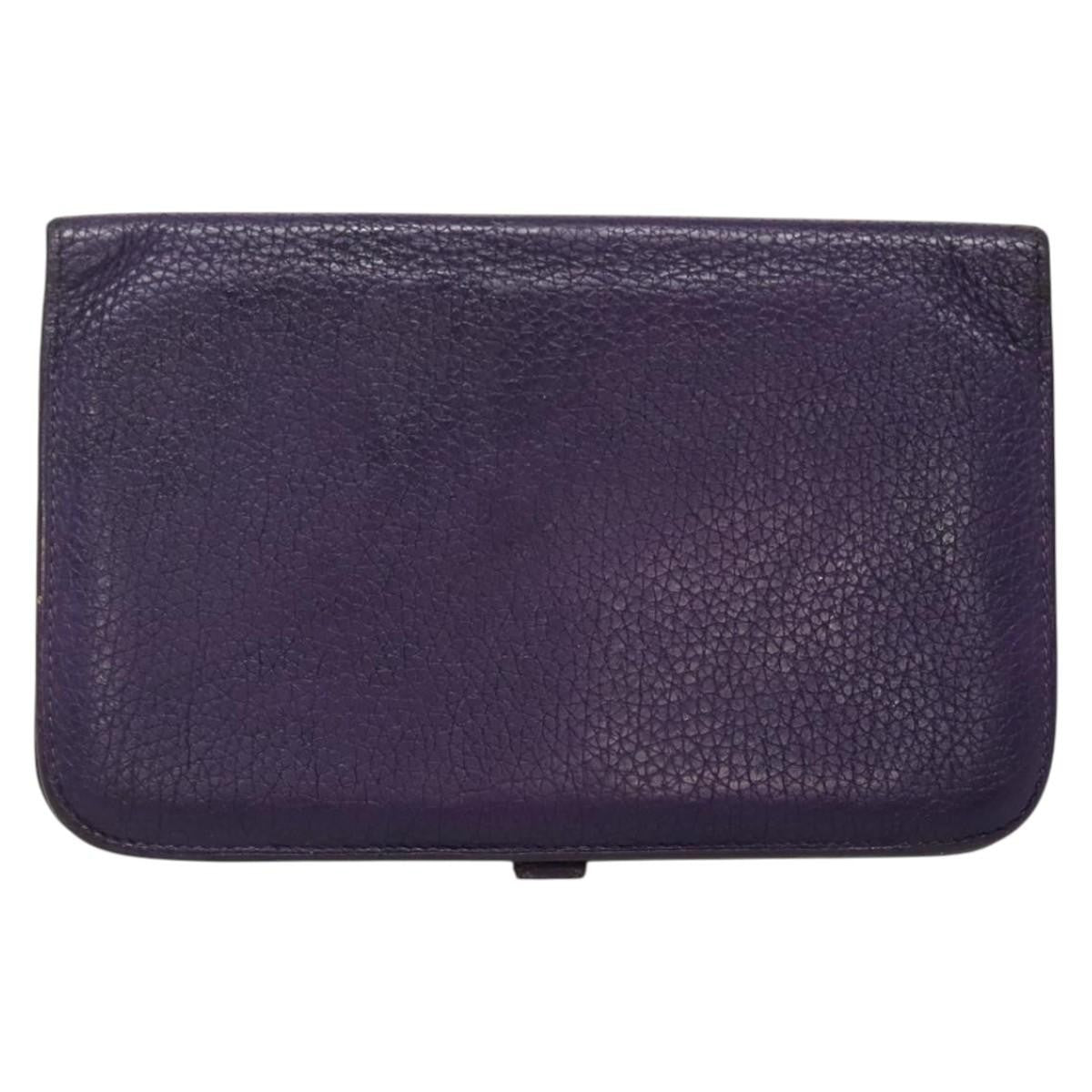 Hermes Dogon Duo Combined Wallet Leather