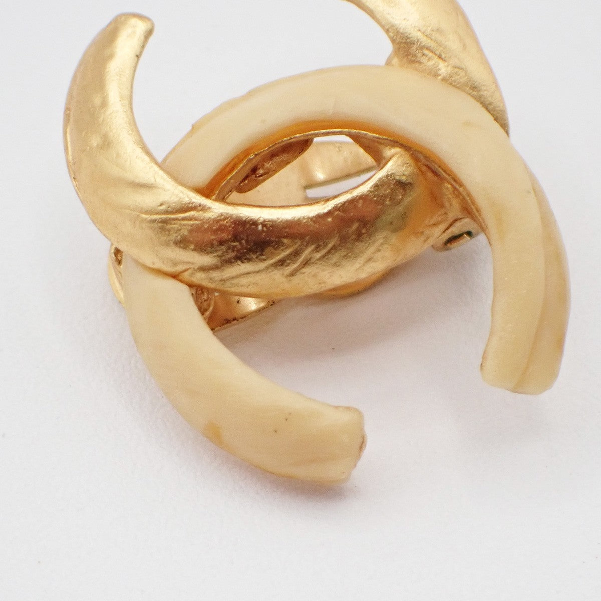 Chanel CC Clip-On Earrings Metal