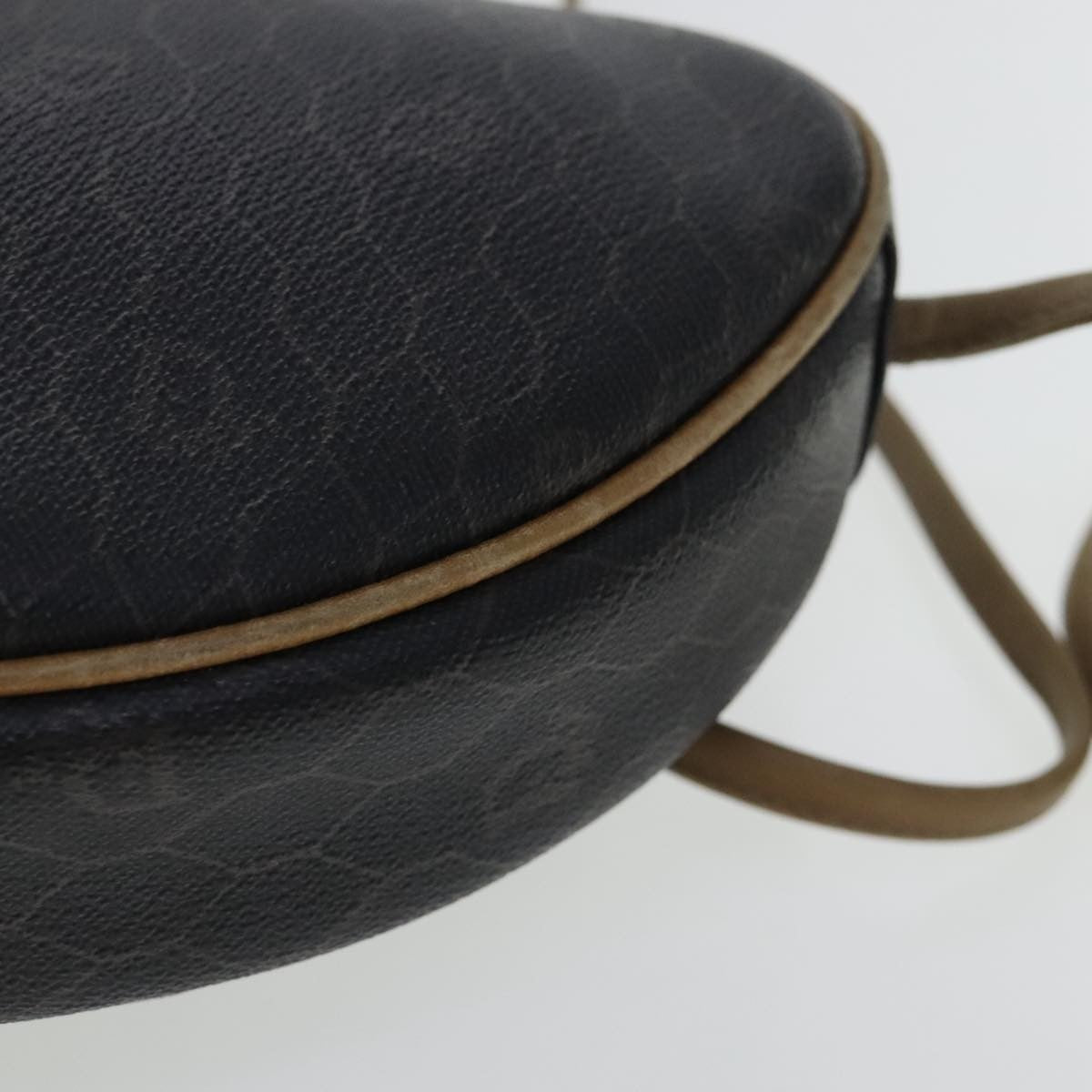 Christian Dior Vintage Honeycomb Shoulder Bag Canvas