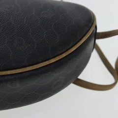 Christian Dior Vintage Honeycomb Shoulder Bag Canvas