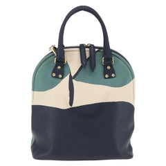 Burberry Bloomsbury Satchel Printed Leather
