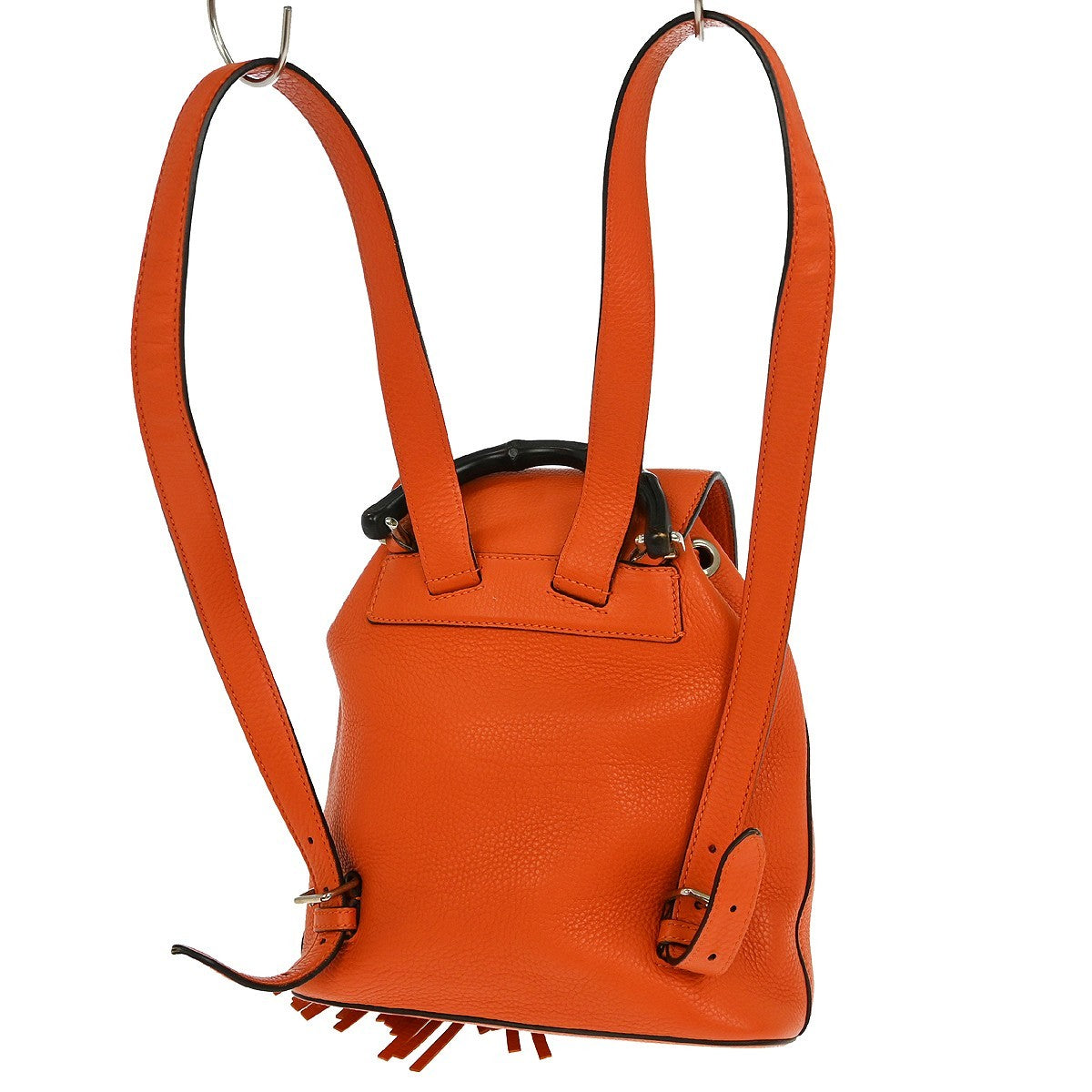Gucci Bamboo Tassel Backpack Leather