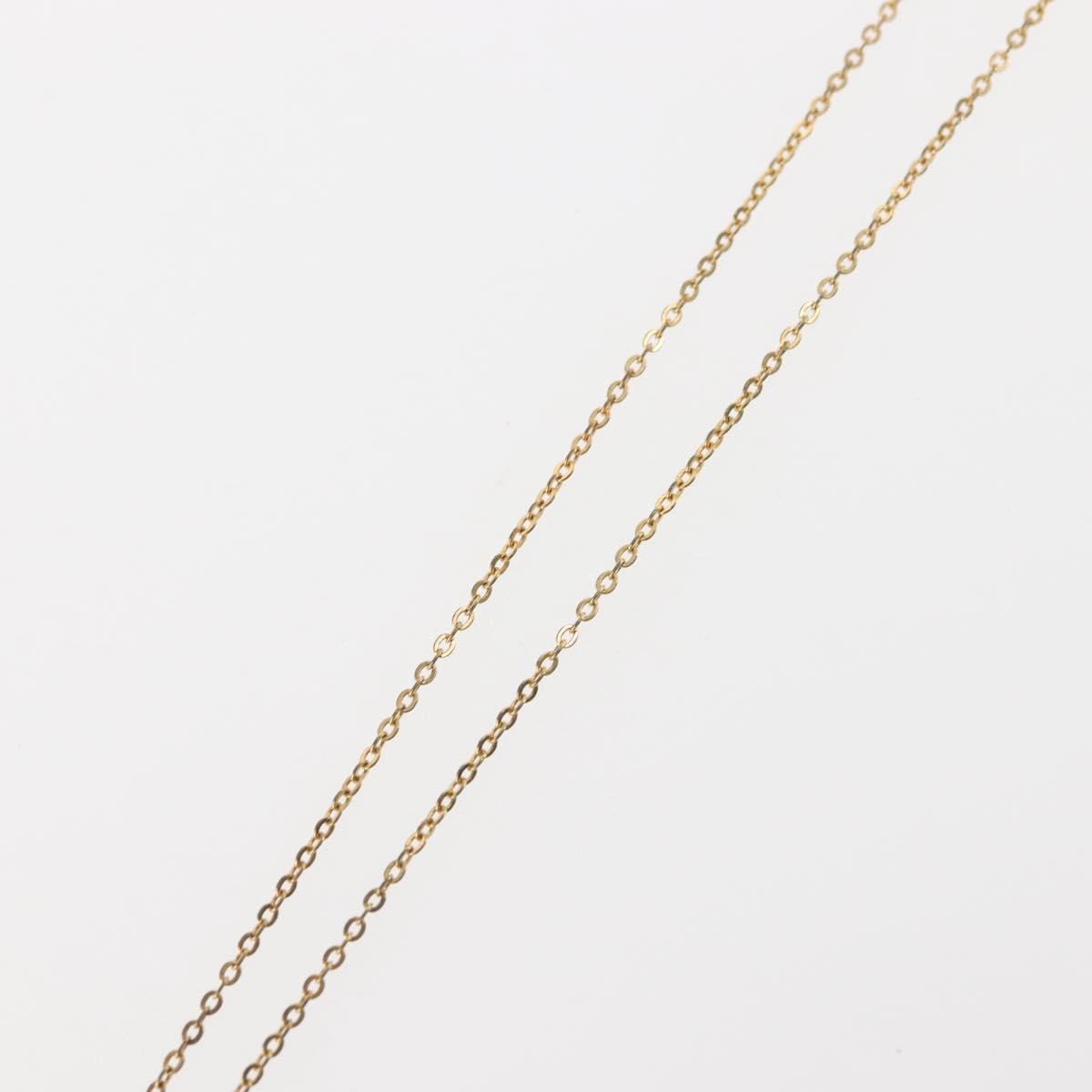 Christian Dior CD Pendant Necklace Gold-plated