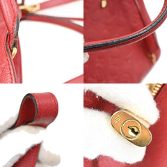 Louis Vuitton Montaigne Handbag Monogram Empreinte Leather