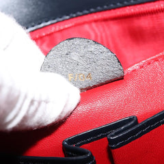 Celine Circle Logo Handbag Leather