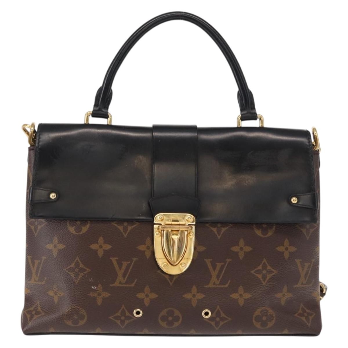 Louis Vuitton One Handle Flap Bag Monogram Canvas and Leather