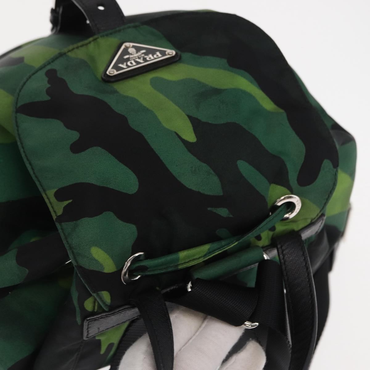 Prada Camouflage Backpack Tessuto