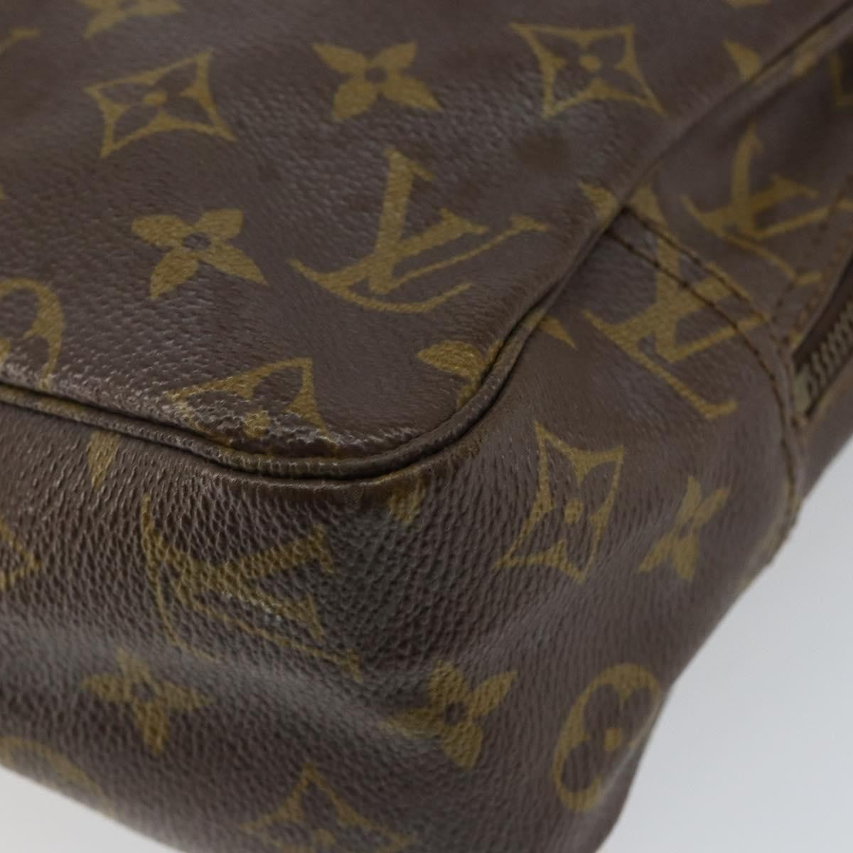 Louis Vuitton Trousse Toiletry Pouch Monogram Canvas