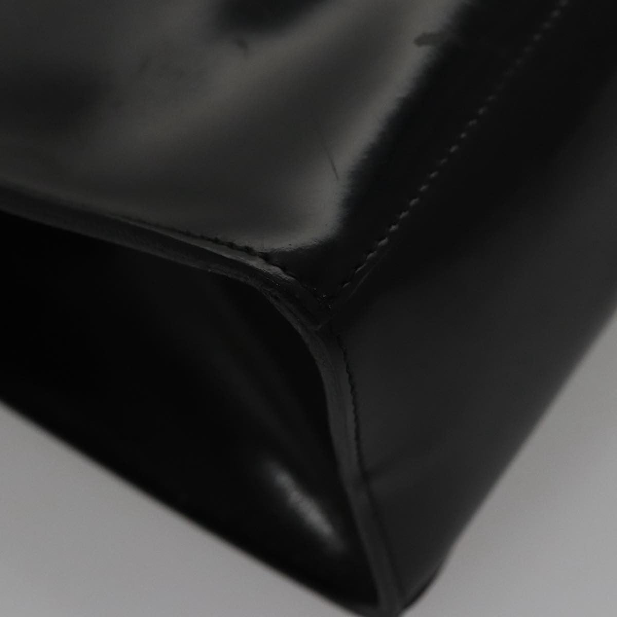 Salvatore Ferragamo Gancini Wristlet Clutch Leather