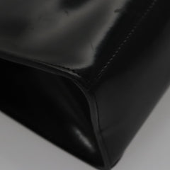 Salvatore Ferragamo Gancini Wristlet Clutch Leather