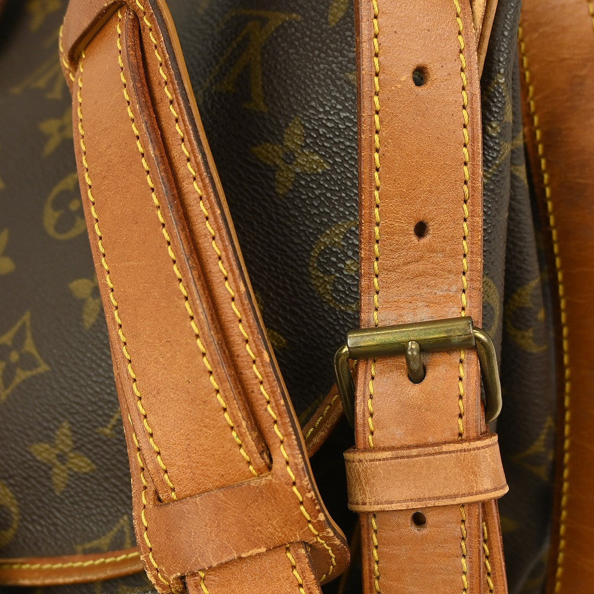 Louis Vuitton Saumur Handbag Monogram Canvas