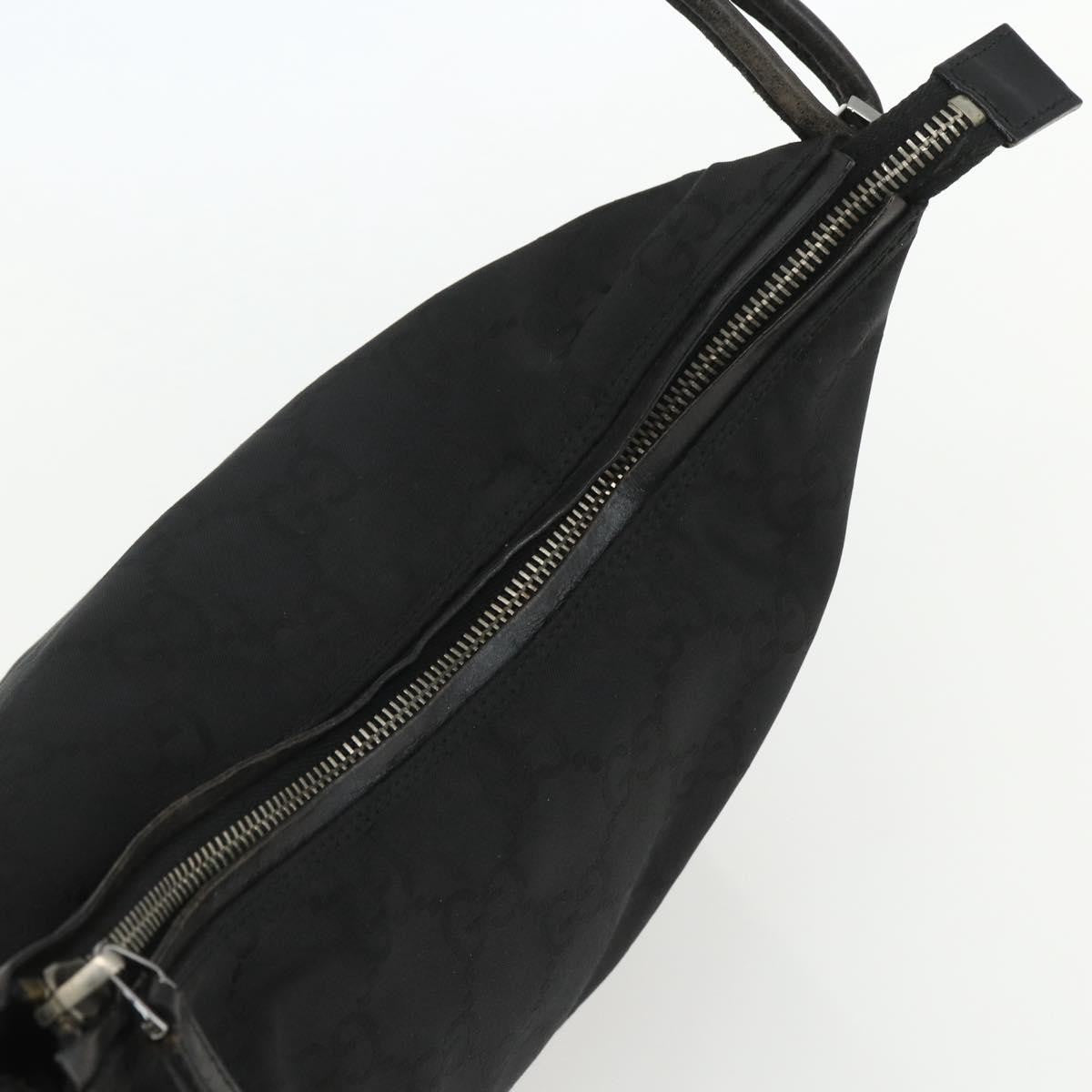 Gucci Vintage Zip Hobo GG Canvas and Leather