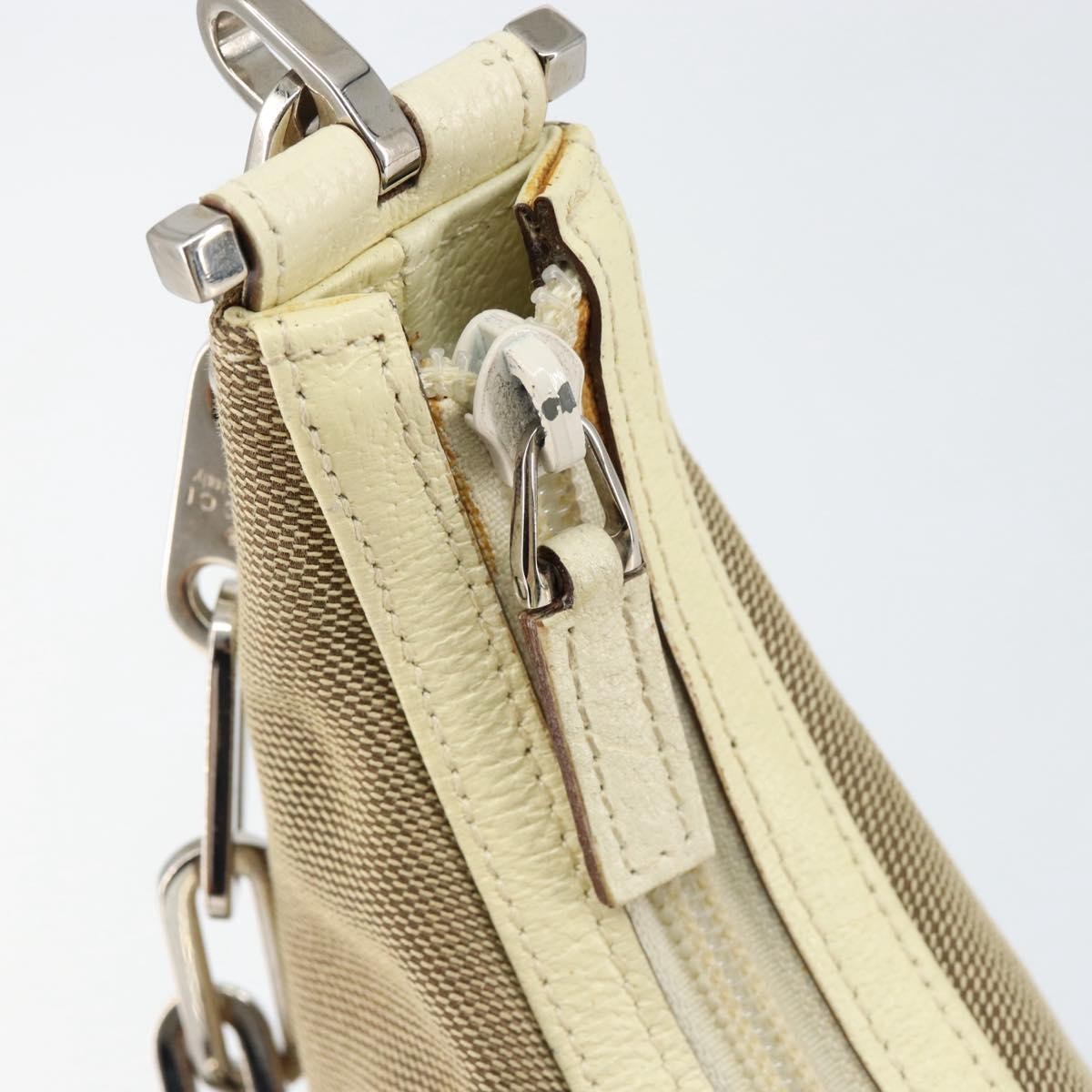 Gucci Vintage Shoulder Bag Canvas