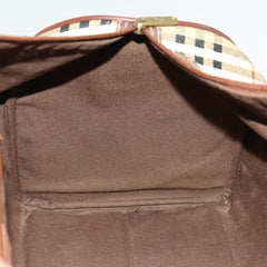 Burberry Nova check boston bag Canvas