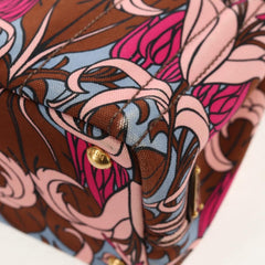 Prada Canapa Open Tote Canvas