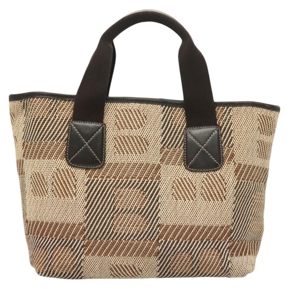 Bally Vintage Tote Bag Canvas