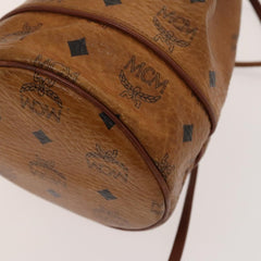 MCM Drawstring Shoulder Bag Leather