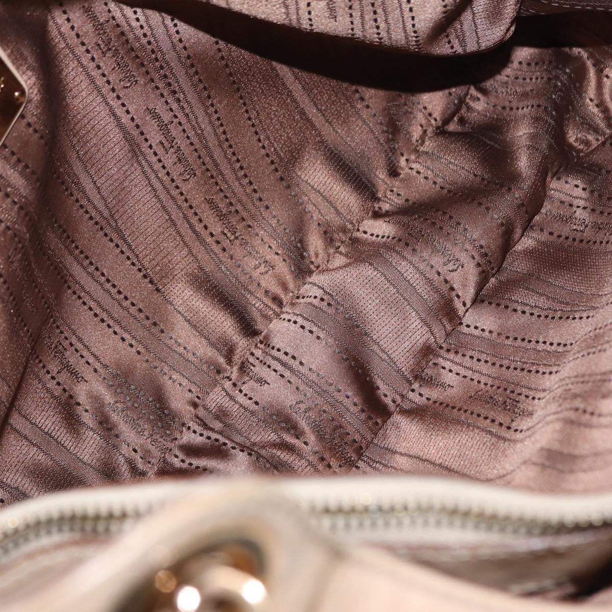 Salvatore Ferragamo Betulla Chain Tote Leather