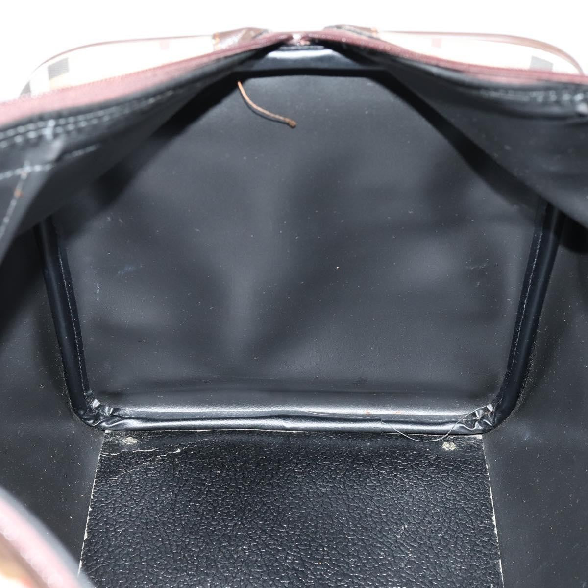 Burberry Vintage Duffle Bag Haymarket Canvas