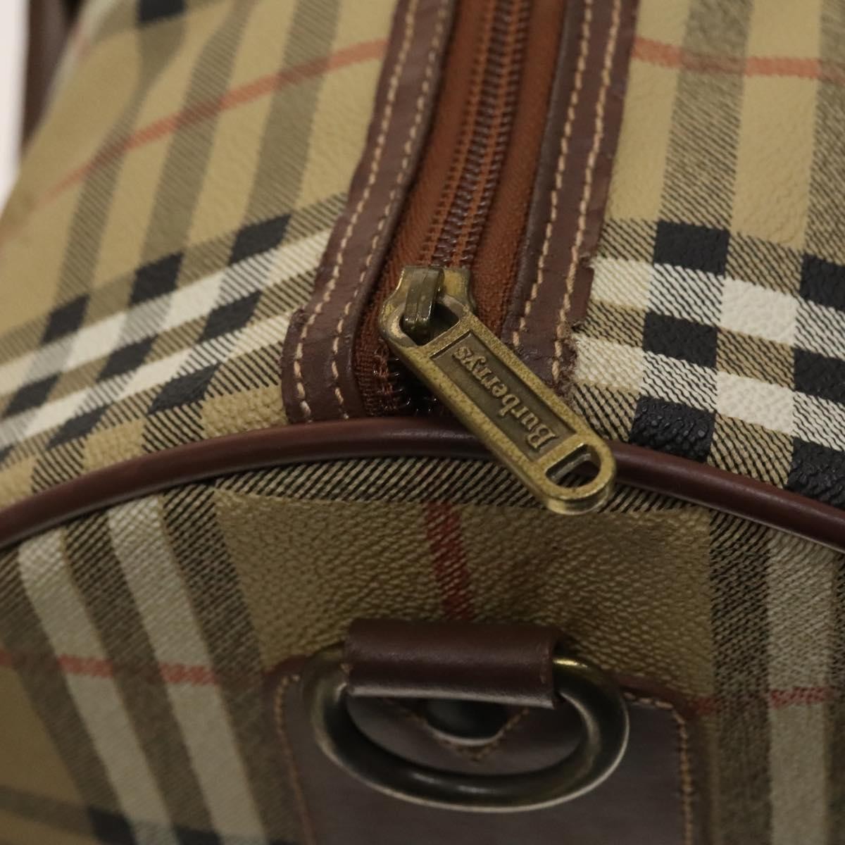 Burberry Nova check boston bag Canvas