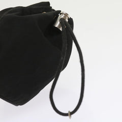 Prada Drawstring Crossbody Pouch Tessuto