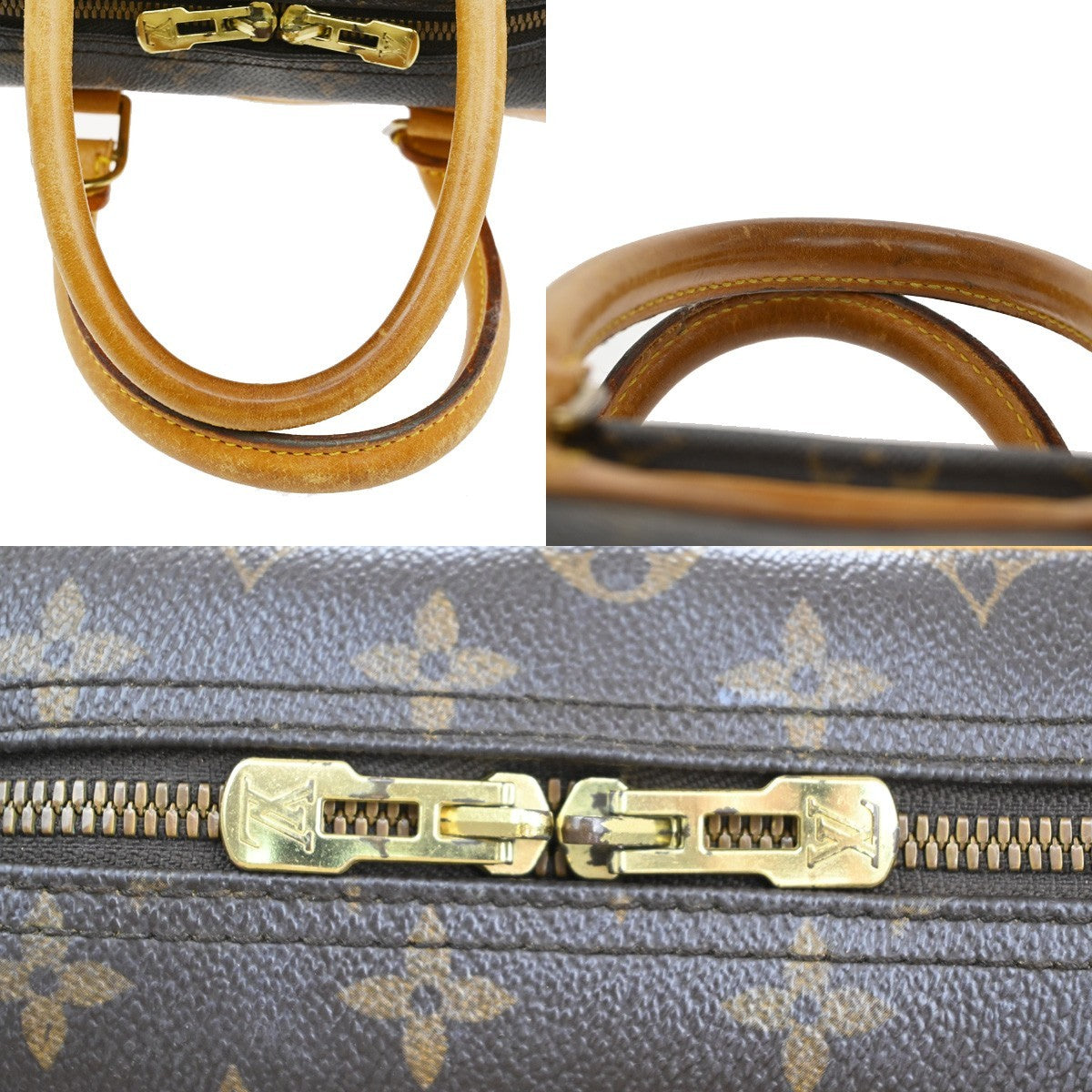 Louis Vuitton Deauville Handbag Monogram Canvas