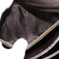 Celine C Sulky Shoulder bag Canvas and Leather