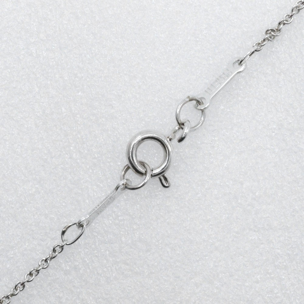 Tiffany & Co. Elsa Peretti Open Heart Pendant Necklace silver