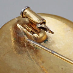 Chanel Vintage CC Heart Brooch Metal