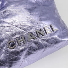 Chanel 22 Chain Hobo Quilted Calfskin