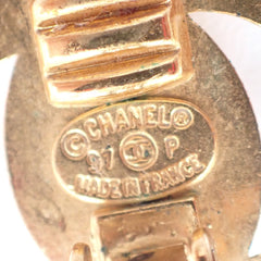 Chanel CC Turnlock Clip-On Earrings Metal
